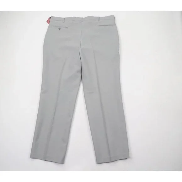 NOS Vintage 70s Streetwear Mens 40x32 Knit Wide Leg Bell Bottoms Chino Pants USA